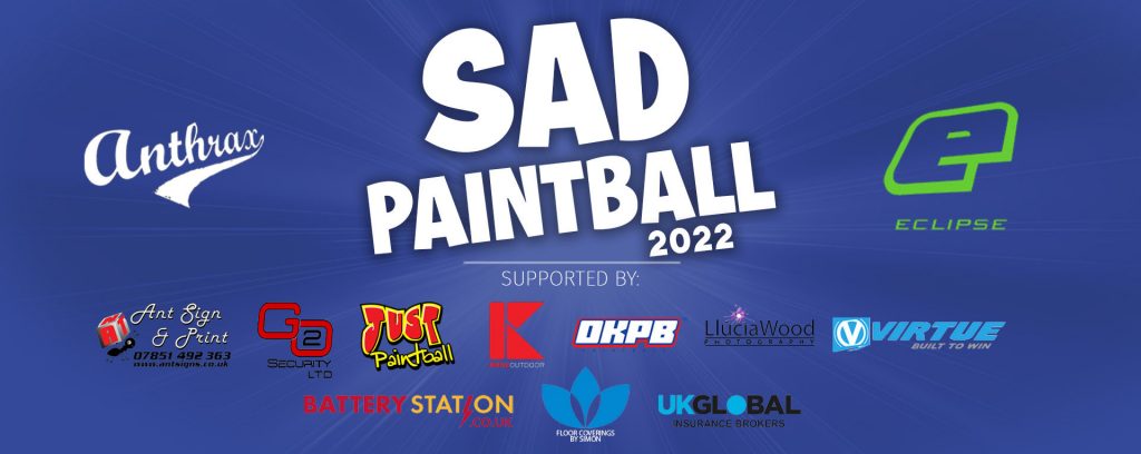 SaD Paintball Club banner 2022